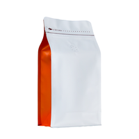 Impression personnalisée 250/500G 1Kg Sachet alimentaire de qualité alimentaire en Mopp Vmpet Pe à fond carré, sac en plastique coloré avec valve à fermeture éclair réutilisable