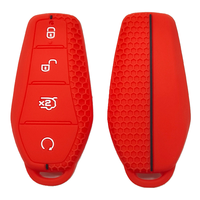 Housse de protection pour clé de voiture BYD Song Plus Atto 3 Han EV Tang DM Qin Seal Dolphin, en silicone, porte-clé, accessoires de voiture