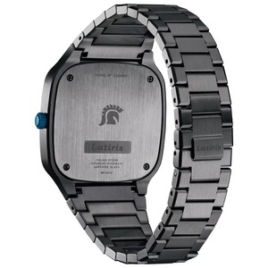 Siêu mỏng thép không gỉ sang trọng Mens thạch anh xem với tùy chỉnh Arabic quay số màu đen kinh doanh quyến rũ ban nhạc khách hàng <span class=keywords><strong>Logo</strong></span> - Product Image 6