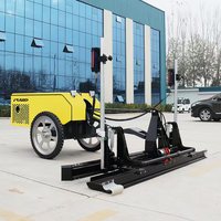 Machine de nivellement laser compacte à 2 roues pour béton, pour la construction routière