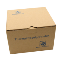 Printer POS 80mm Gaya Desktop Thermal dengan Pemotong Otomatis dan Perangkat Lunak POS Gratis dari Pabrik