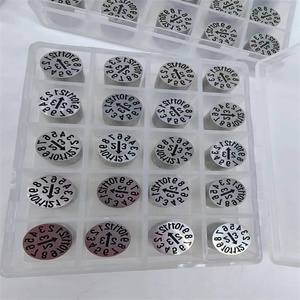 Ghim Kim Loại Kỹ Thuật Số Kép Bằng Thép Kim Loại Chính Xác Con Dấu Mã Ngày Tháng Năm Cho Khuôn Đúc Chết - Product Image 2