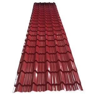 Material de construcción de metal Hoja de techo Prepintado Color Tejas <span class=keywords><strong>Precio</strong></span> Galvanizado Corrugado Metal Personalización Recubierto - Product Image 2