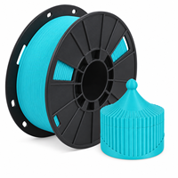 Filament d'imprimante 3D PLA mat pour imprimantes 3D Bambu Lab et Creality, modèles décoratifs et décoration intérieure