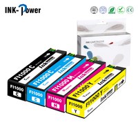 Cartouche d'encre compatible INK-POWER Premium FI1000 FI 1000 neuve avec encre et puce pour tête d'impression HP IJetColor 1175/1175C/1175Pro