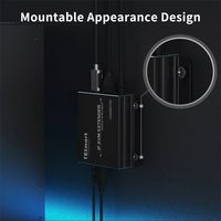 TESmart 120M KVM sur IP pour prolongateur KVM HDMI avec contrôle à distance 1080P 60HZ, prise en charge du mode multi-à-multi, nouveau stock