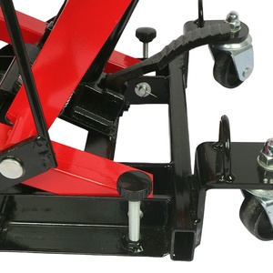 Gato de elevación de tijeras de servicio pesado potente ajustable hidráulico móvil soporte de gato de elevación de motocicleta pequeño Universal - Product Image 4