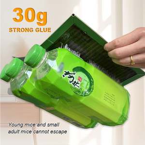 Adhesivo fuerte seguro para mascotas Suministro directo de fábrica 30 g/PCS Trampa de pegamento de ratón plegable pegajosa dura - Product Image 2
