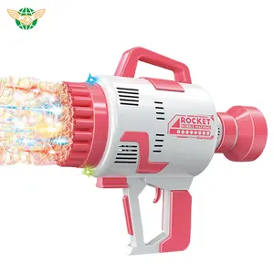 32 Holes Automatic Bubble Gun Toy for Kids / Bubble Gun Machine for Party / Bubble  Gun for Kids Toys / Gatling Bubble Maker Toy with Liquid / Electric Bubble  Machine / Multi Color