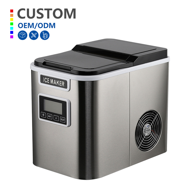 Household Mini Ice Maker Machine Countertop Self-Cleaning Ice Cube Maker  Manufacturer