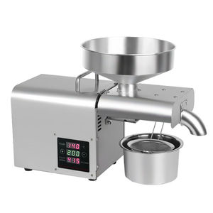 Đầy Đủ Tự Động Thép Không Gỉ Hộ Gia Đình Nhỏ Kích Thước Máy Ép Dầu Đậu Phộng/Ép Dầu Đậu Phộng Mè Flaxseeds Ép Dầu Nhỏ - Product Image 5