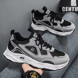 2025 new Trendy men's Chunky Shoes Fashion Breathable Lightweight Sports Casual Shoes Outdoor Youth Running Walking style shoes - Product Image 1