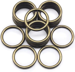 ห่วงโลหะรูปวงกลมแบบเชื่อมติดกัน สำหรับงาน DIY งานฝีมือ สายรัด กระเป๋าถือ - Product Image 1