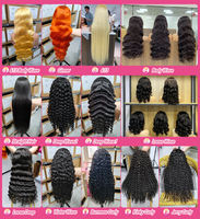 Perruque de Cheveux Vierges Vietnamiens avec Dentelle HD, Perruque de Cheveux Humains Lisses Vietnamiens 13x6 Sans Colle avec Dentelle Frontale HD Transparente