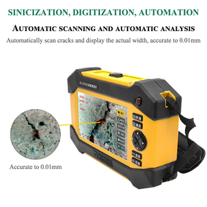 Medidor de Ancho de Grietas Inalámbrico HC-CK103 para Detección de Grietas en Concreto con Función de Fotografía, Precisión de 0.01mm, 1 Año de Garantía - Product Image 3