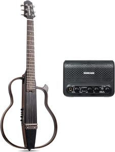 Guitare acoustique-électrique portable Sonicake & amplificateur combo mini guitare <span class=keywords><strong>triangle</strong></span> 10W - Product Image 1