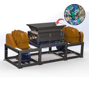 Trituradora de Plástico de Alta Resistencia Automática, Fabricada en China, para Tuberías de PVC, Bolsas Tejidas y Residuos de Tela - Product Image 1