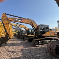 Excavatrice sur chenilles SANY d'occasion SY235H SY235C SY235CLC 23 tonnes, robuste, certifiée EPA CE, hydraulique