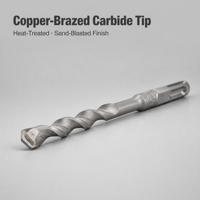 Foret à maçonnerie SDS Plus en acier inoxydable avec pointe en carbure, queue carrée, pour trous de grande taille, pour marteau perforateur, pour le perçage du béton et des briques, vente en gros