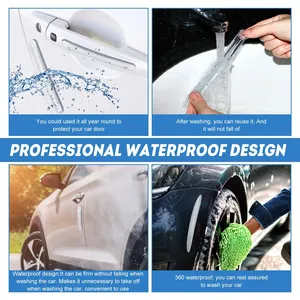 ตัวกันกระแทก<span class=keywords><strong>ประตู</strong></span>ซิลิโคนใส ป้องกันผนัง กันชนกันกระแทกสำหรับ<span class=keywords><strong>รถ</strong></span>ยนต์ ติดตั้งง่ายด้วยกาว สำหรับ<span class=keywords><strong>ประตู</strong></span><span class=keywords><strong>รถ</strong></span>ยนต์ - Product Image 4