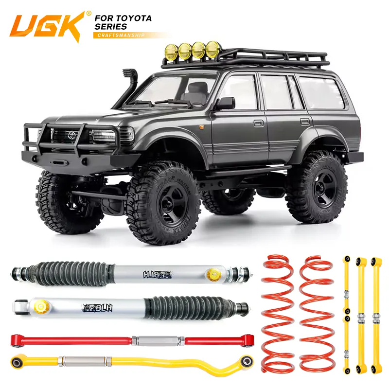 Ugk 4X4 Off-Road Verstelbare Ophangingen Lift Kit Retrofit/Upgrade Schokdempers Voor Toyota Land Cruiser 80 Lc80 Fj/Hzj80