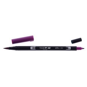 TOMBOW ABT - Pennarello a Doppia Punta Viola Reale - Product Image 1