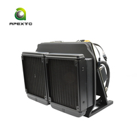 컴팩트 비트코인 ​​솔로 마이너 NERD OCTAXE Y Rev 3.1 Hydro 12Th/s 190W 저소음 효율적인 BTC 홈 마이닝 NerdMiner Lucky Machine