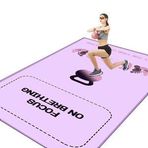 Tapis de fitness pour kettlebell, corde à sauter, yoga, 15 mm d'épaisseur, absorption des chocs, antidérapant - Product Image 2