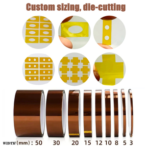 High Temperature Heat Resistant Transfer Thermal Sublimation PCB BGA Electrical Pi Film Silicone Adhesive Hungley Polyimide <strong>Tape</strong> - Product Image 6