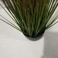 Petits Bonsaïs Artificiels en Plastique, Plantes en Pot d'Herbe de Roseau de 28 cm, Écologiques pour la Décoration de la Maison, de l'Hôtel, de la Bibliothèque, des Mariages et de Noël