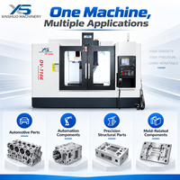 Centre d'usinage vertical CNC 3 axes robuste, commande FANUC, BT40, 24 outils, ATC 2.6s, machine de fraisage à changement d'outil rapide DV1166