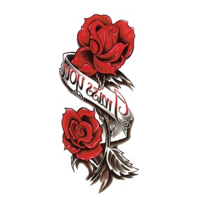 Autocollants de <span class=keywords><strong>tatouage</strong></span> imperméables en gros autocollant de <span class=keywords><strong>tatouage</strong></span> sexy pour les femmes autocollant de <span class=keywords><strong>tatouage</strong></span> de dos de fleurs de sirène - Product Image 2