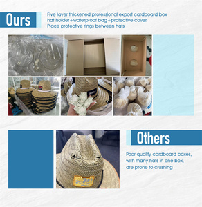 Chapeaux de paille d'été personnalisables avec drapeau national américain, en papier, style cowgirl, cowboy, surf, <span class=keywords><strong>pour</strong></span> hommes - Product Image 3