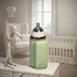 Calentador de Leche para Bebés Inalámbrico Recargable con Termostato de Aislamiento Directo de Fábrica para la Alimentación del Bebé - Product Image 4