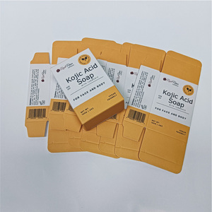 Tùy chỉnh thủ công xà phòng Hộp bao bì in xà phòng nghệ thuật hộp giấy bán buôn - Product Image 1