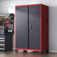 Armoire à outils robuste à 2 portes pour garage