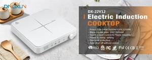 Cuisinière à <span class=keywords><strong>induction</strong></span> portable 2000W à brûleur unique, commande tactile, <span class=keywords><strong>plaque</strong></span> en platine étanche, OEM pour usage domestique et commercial - Product Image 4