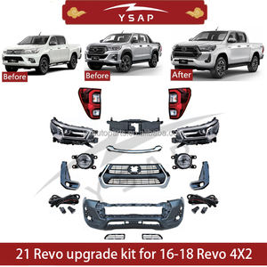 Kit de Carrocería de Alta Calidad para Actualizar <span class=keywords><strong>Hilux</strong></span> Revo <span class=keywords><strong>4X2</strong></span> 2016-2018 a Modelo <span class=keywords><strong>2021</strong></span> - Product Image 2