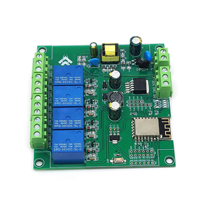 <span class=keywords><strong>ESP8266</strong></span> Draadloze <span class=keywords><strong>WIFI</strong></span>-relaismodule <span class=keywords><strong>4</strong></span>-kanaals ESP-12F ontwikkelbord AC90-250V/DC7-30V/5V E-WeLink APP Afstandsbediening Nieuw gemaakt - Product Image 4