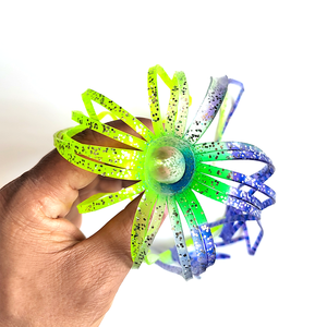 Nuevo señuelo de PVC de 11 pulgadas para <span class=keywords><strong>pesca</strong></span> en el mar, señuelo de pulpo y calamar para trolling, señuelo impreso para marlin y atún para <span class=keywords><strong>pesca</strong></span> en agua <span class=keywords><strong>salada</strong></span> - Product Image 2