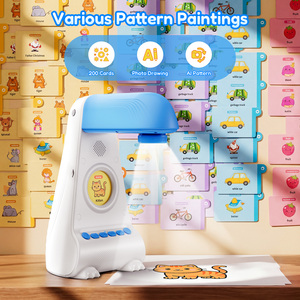 Projecteur d'art sans écran pour enfants, machine à dessiner intelligente LED, ensemble d'activités de traçage et de dessin, jouet éducatif pour garçons et filles - Product Image 5