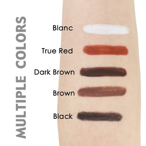 Lápiz delineador de Ojos de Gel mate de 5 colores, <span class=keywords><strong>Kajal</strong></span> suave aterciopelado negro, fácil de manejar e hidratante, delineador de ojos de color - Product Image 6