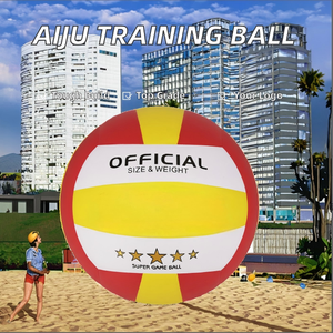 Balón de Voleibol TOPTEAMS TP300 Talla 5 de PU, Suave al Tacto, para Entrenamiento y Partidos en Interiores, con Logotipo Personalizado, para Entretenimiento de Adultos - Product Image 2