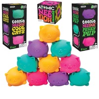 Juguete Sensorial Antiestrés de Silicona Schylling Nee-Doh Teenie Cat Puppy, Pelotas para Aliviar el Estrés de 5.5cm para Adolescentes, Gran Venta