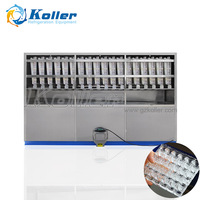Machine à glace en cubes de 3 tonnes d'usine chinoise avec compresseur pour usine de glace Koller CV3000