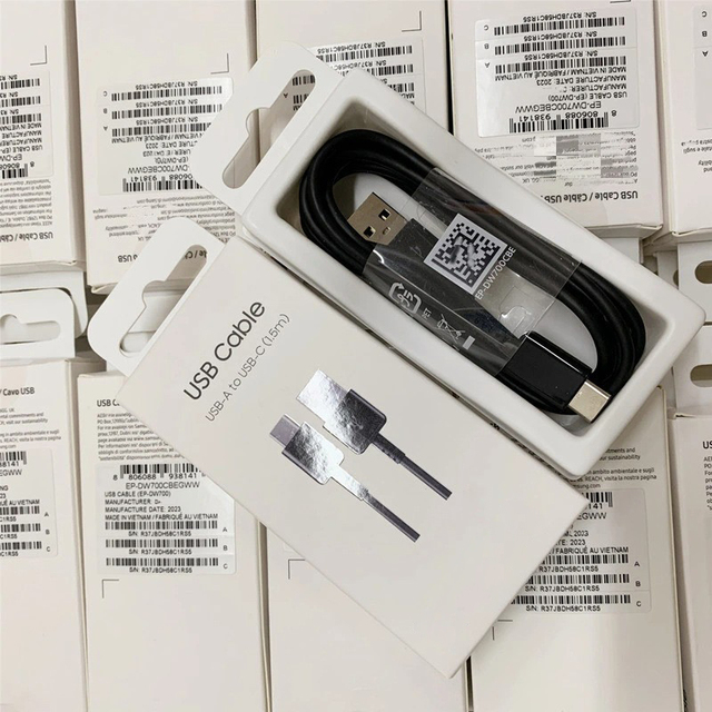 Hot Sale Factory Original Quality Fast Charge Type c Charging Data Cable for Samsung Note10 S7 S8 S10 S20 S21