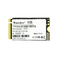 Vaseky SSD M.2 Nvme 256gb Hard Disk Internal Solid State Drive untuk Komputer Desktop Dell Lenovo Cangkang Plastik