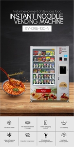 Xy tốt nhất mì ăn liền thông minh máy bán hàng tự động, công suất lớn và chất lượng cao, với nước nóng tích hợp. - Product Image 6