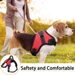 Manufacturer Wholesale Reflective Breathable Multi-design Big Pet <b>Dog</b> <b>Harness</b> - Product Image 4