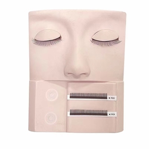 Nuevo Maniquí de Silicona para Práctica de Extensión de Pestañas con Párpados Removibles para Entrenamiento - Product Image 2